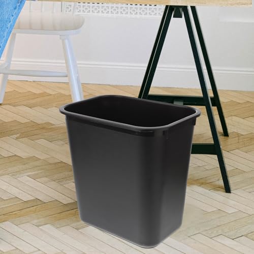 Caneca de basura rectangular compacta Homoyoyo negra miniatura 5