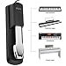 High Performance Piano Sustain Pedal with Nonslip Mat, Plated Pedals with Tongue Positioning Design and 6.5mm Interface for Enhanced Sound