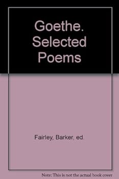 Hardcover Goethe. Selected Poems Book