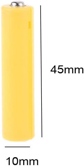AA Size Fake Battery for Case for Shell Placeholder Cylinder Conductor Use with Rechargeable Batteri