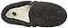 Acorn Unisex-Kid's Colby Gore Moc Slipper, Black Berber, 3-4 Big Kid