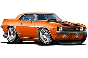 1969 Z28 Wall Decal: Revamp Your Space with Iconic Style