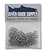 River Guide Supply Premium Stainless Steel Split Rings Made in USA (#3 Heavy Duty)