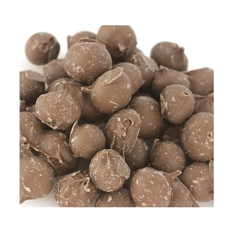 Nutic Double Dipped Milk Chocolate Covered Peanuts - 2LB, Roasted Crunch, Two Layers of Milk Chocolate, Melts on Tongue, Ideal for Weddings & Holidays, Sweet Nutty Treat - (Pack of 1) Cover