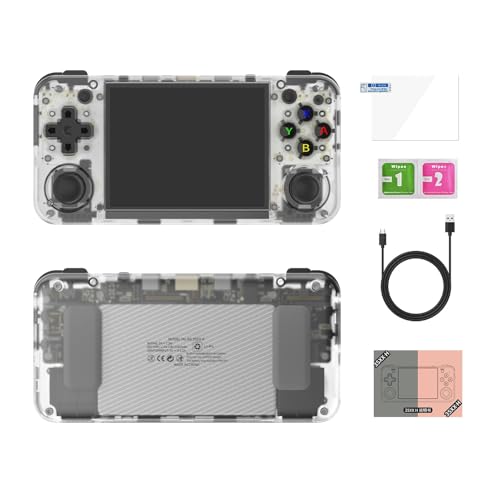 Wezalget Consola de juegos de mano, consola de juegos retro clásica, consola de juegos portátil de mano, pantalla de 3.5 pulgadas, mejor para niños y adultos