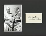 Ben Martin Airforce Falcons Football Coach Rare Signed Autograph Photo Display - Autographed Golf Photos