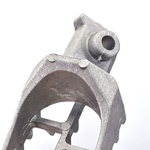 Aluminium Footpegs, Foot Pegs Footrest Foot Rest Replacement For Dirtbike 50 70 90 110 125Cc Taotao Pw50 Pw80 Tw200 Xr50R Crf50 Crf70 Crf80 Crf100F(Silver) #TOP5