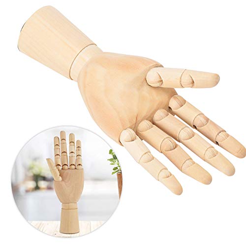 Wooden Hand Decoration Figure Ornaments Decorated Decorative Adornment Artists' Manikins, Defult - Image 3