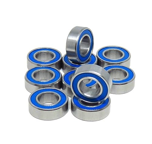 Roulements étanches ABEC-3 MR63-2RS haute précision bleu 10 pièces - 2