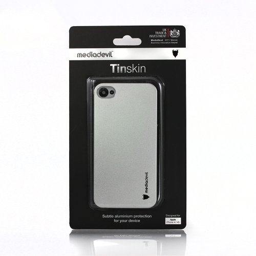 MediaDevil MD TS 02 Funda para teléfono móvil Plata   Fundas para teléfonos móviles (Funda, Apple, iPhone 4/4S, Plata)