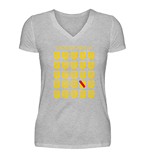 T-shirt col en V Baden-Württemberg pour femme idéal pour vos sorties décontractées