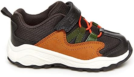 carter's Boy's Noel Sneaker, Grey, 5 Toddler | Image 1