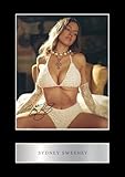 Pre Printed Signature Signed Sydney Sweeney Photo Display #3 Printed Autograph Picture 10x8 Inch Mount