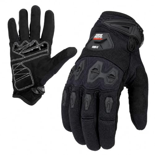 KEMIMOTO Dirt Bike Motorcycle Gloves Women, Touchscreen