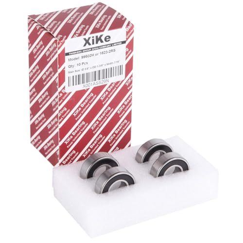 XiKe 4 Pack 99502H or 1623-2RS Bearings 5/8