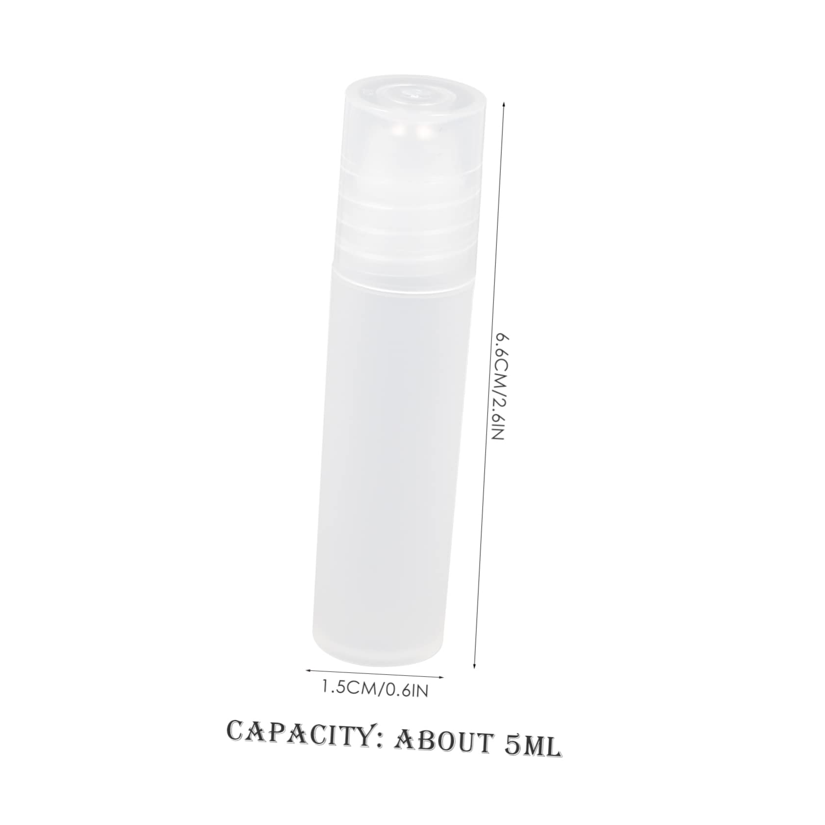 minkissy 50piezas Botellas De Perfume Rellenables De Rodillo De Inoxidable Frascos De Viaje Para Esencial Cosméticos y Perfume Cada