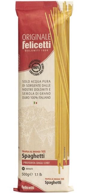 Pasta Felicetti Spaghetti n.105 Confezione da 500g