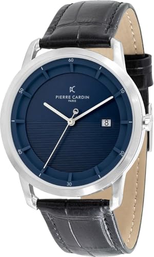 Montre homme Pierre Cardin légère en cuir contre l'inconfort