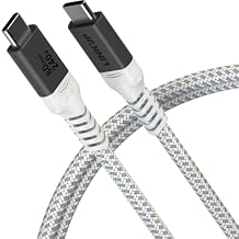 LINKUP USB4 v2 USB C to USB C Cable | Thunderbolt 5/4/3 Compatible | Type C Charger for MacBook and iPhone | 240W Fast Charging | 80Gbps Data Transfer | 16k/ 8k Display Cord | Use with all USB devices