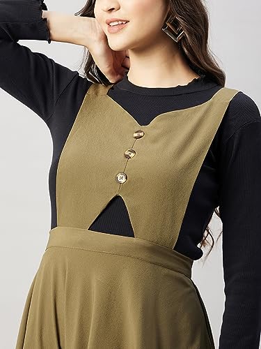 WineRed green dress – image 5