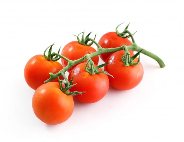 Image of Red Cherry Tomato Seeds | Miniature Size | High Germination Rate | Organics | for Home | Kitchen | (Cherry Tomatos)