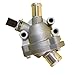 Coolant Thermostat Engine Cooling Thermostats Car Coolant Thermostat Assembly 31411151 31319606 for Volvo for Xc60 S40 S60 S80 C30 J60F(Aluminium)