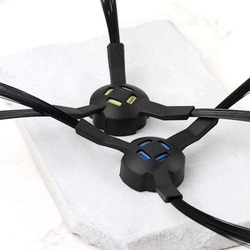 ECSiNG 4 Seitenbürsten kompatibel mit Zaco V80 und V85 Roboter-Staubsauger