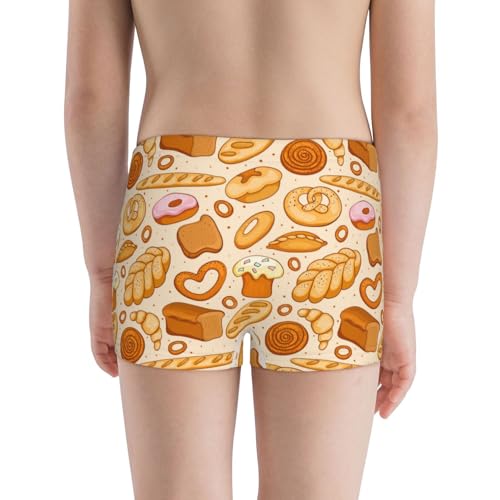 Boys' Cotton Boxer Brief Soft Underwear-Various Bread3