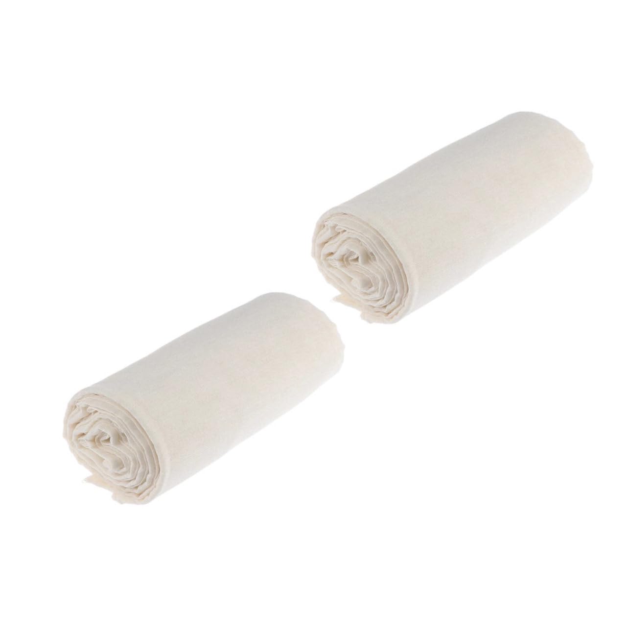 Alipis Efficient Straining Cheese Cloths 2 Pcs of Large Mesh Gauze Rolls for Filtering Broth Fruit Vegetable Juice Random Color