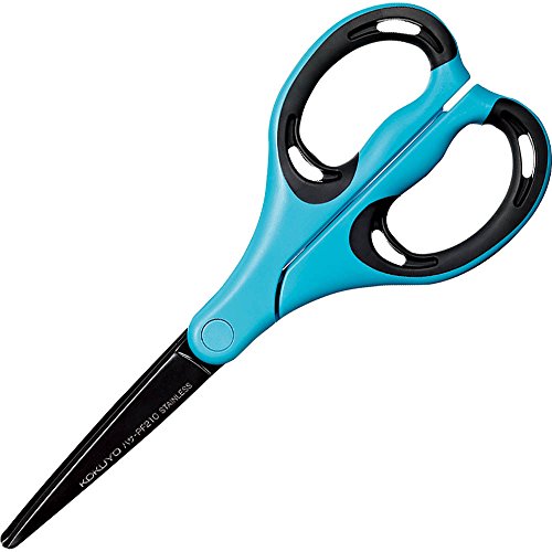 Amazon | コクヨ ハサミ エアロフィット スーパーグルーレス刃 ワイド