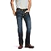 Ariat Men's M4 Rebar Low Rise Boot Cut Stretch Jean, Maritime Edge, 33X34