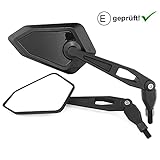 tdm 900 auspuff 1 Set mit 2 Spiegeln / 1x rechts + 1x links / Mit E-Prüfzeichen / legal verwendbar.