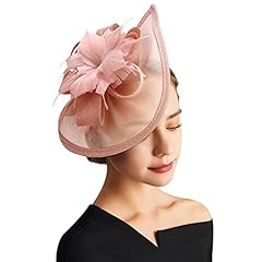 1 Pc: Light Pink Feather Flower