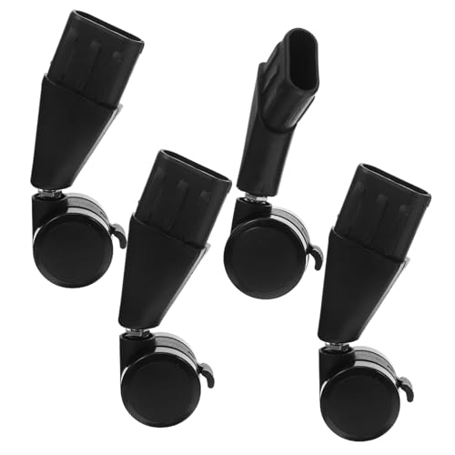 LOLIPPYY 4pezzi Rotelle Girevoli Per Sedie Ufficio Ruote Silenziose Per Sostituzione Ruote Per Sedie Scrivania Ricambio Per Adatte Tappeti e Pavimenti