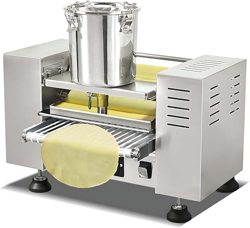 SXXZYAZJ Commercial Crepe Machine for Spring Rolls, Pancakes, and Wraps,