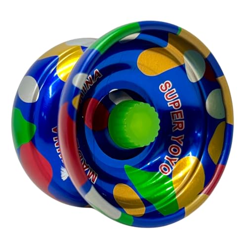 yoyo ioio profissional de metal com super rolamento - Yoyo de metal c/ corda extra brinquedo de alum