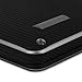 Skinomi Black Carbon Fiber Full Body Skin Compatible with Lenovo Yoga 2 (11 inch)(Full Coverage) TechSkin with Anti-Bubble Clear Film Screen Protector