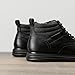 Bruno Marc Men's Mid Top Chukka Sneaker Lace Up Dress Boot,Size 10.5,All/Black,GRAND-HIGH