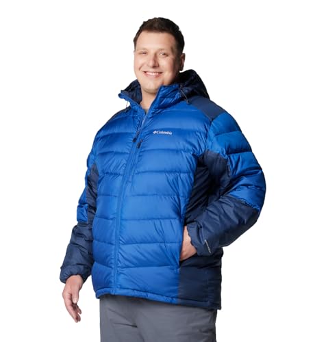 Columbia Men's Labyrinth Loop II Hooded Jacket, Mountain Blue/Collegiate Navy, 5X Tall - image 9
