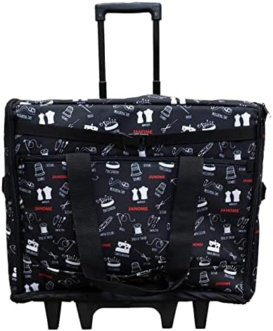Janome Branded Fabric Large Soft Roller Case