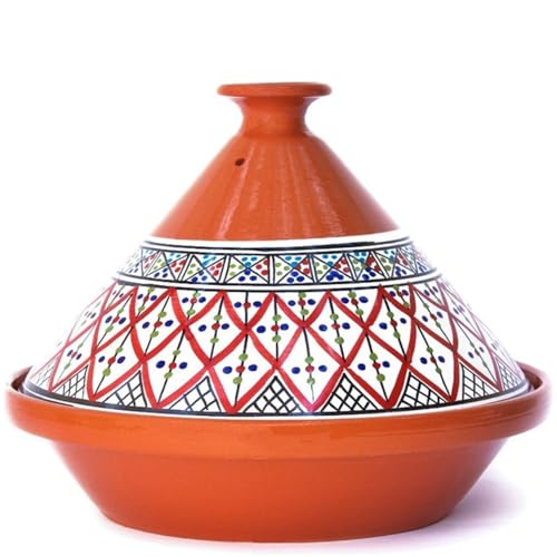 Kamsah Tagine Pot for Cooking and Flavor Enrichment - Large