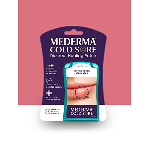 Mederma Cold Sore Discreet Healing Patch – A Patch That Protects and conceals Cold Sores – 15 Count