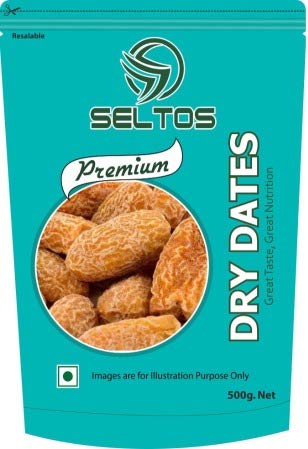 SELTOS 100% Natural Premium Dry Fruit Mall Yellow Dry Dates/Peela Sukha Khajoor/ Chuhara (B08QW6V1GM) Amazon Price History, Amazon Price Tracker