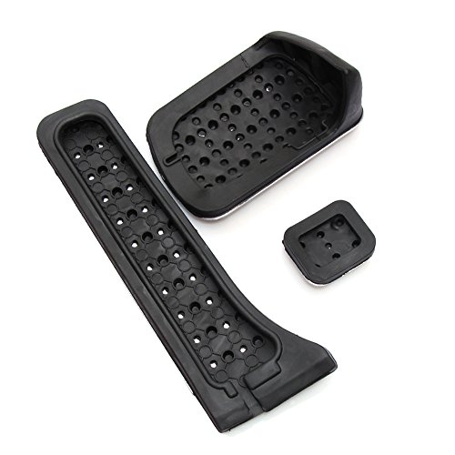 Vciic No Drill Fuel Brake Foot Pedals For Mercedes Benz At C E S Glk Slk Cls Sl Class W203/W204/W211/W212/W210(Lhd) #TOP2