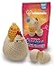 Wimmsie Crochet Animal Kit for Beginners - Easy Beginner Crochet Kit for Kids - Amigurumi Chicken Chick & Egg - 3 Kawaii Stuffed Animals - Cute DIY Yarn Plush