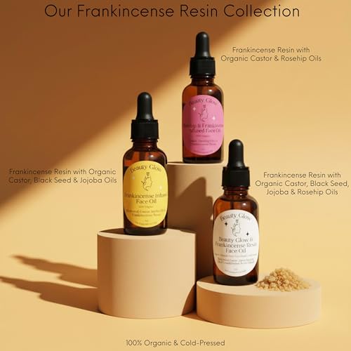Frankincense Resin Infused Organic Castor & Rosehip Facial Oil