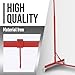G-PLUS 5ft-7ft Adjustable Paint Stand Automotive Painting Rack 8 Hooks w/ 4 Swiveling Wheels Auto Body Stand for Painting Drying Rack Red