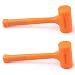2lb Double Face DEAD BLOW Hammer Mallet Plastic Neon Orange 3.8