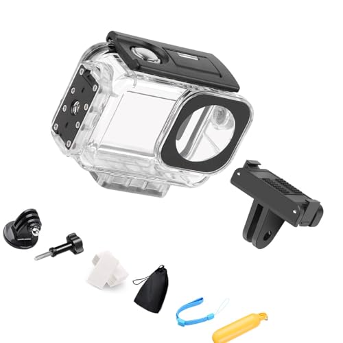 Carcasa de vidrio óptico para Action 3 y 4 con protección de inmersión