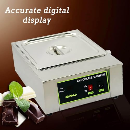 Máquina para derretir chocolate ajustable 1000W capacidad 8kg miniatura 2
